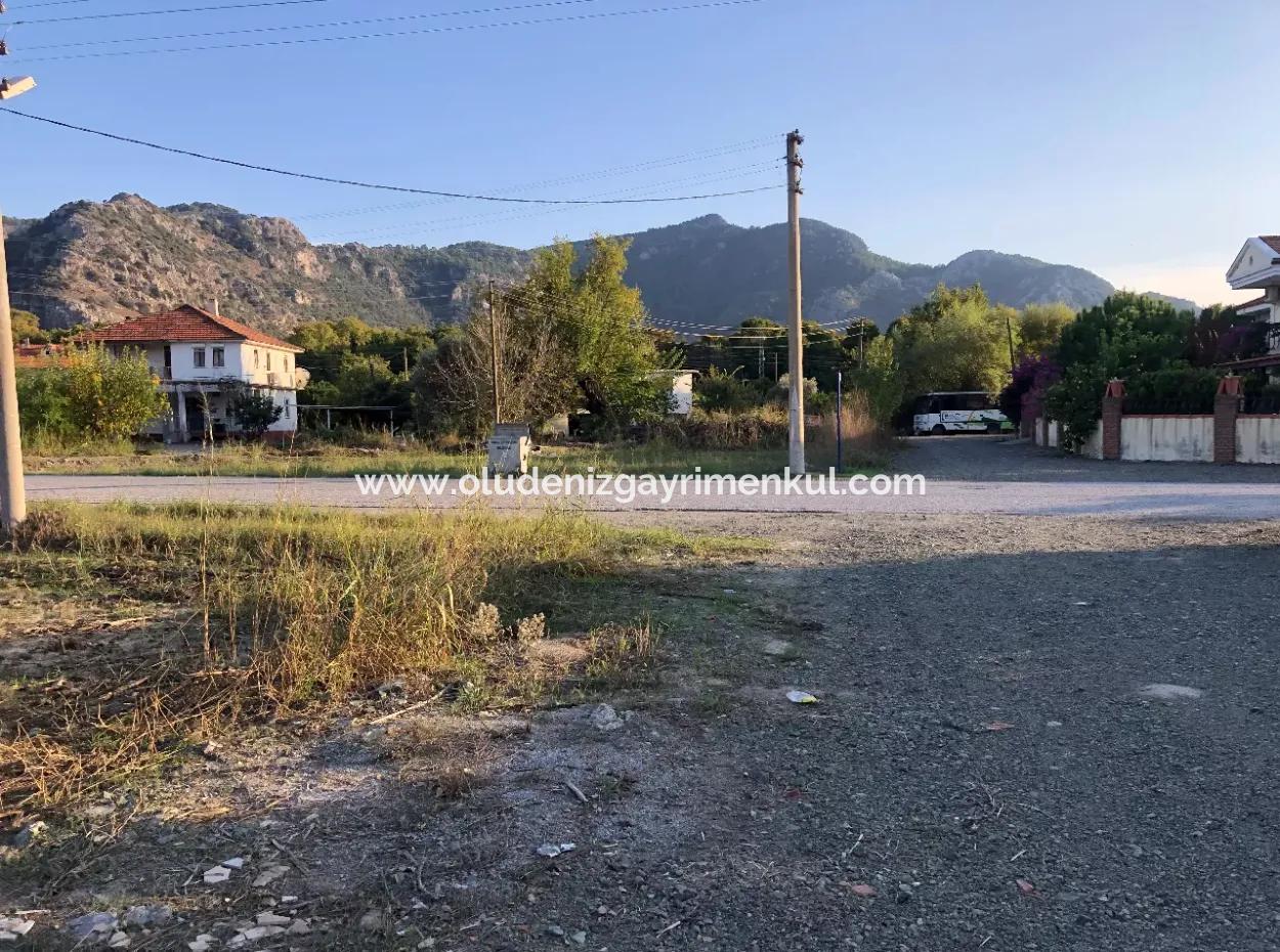 700M2 Eckgrundstück Zum Verkauf In Dalyan