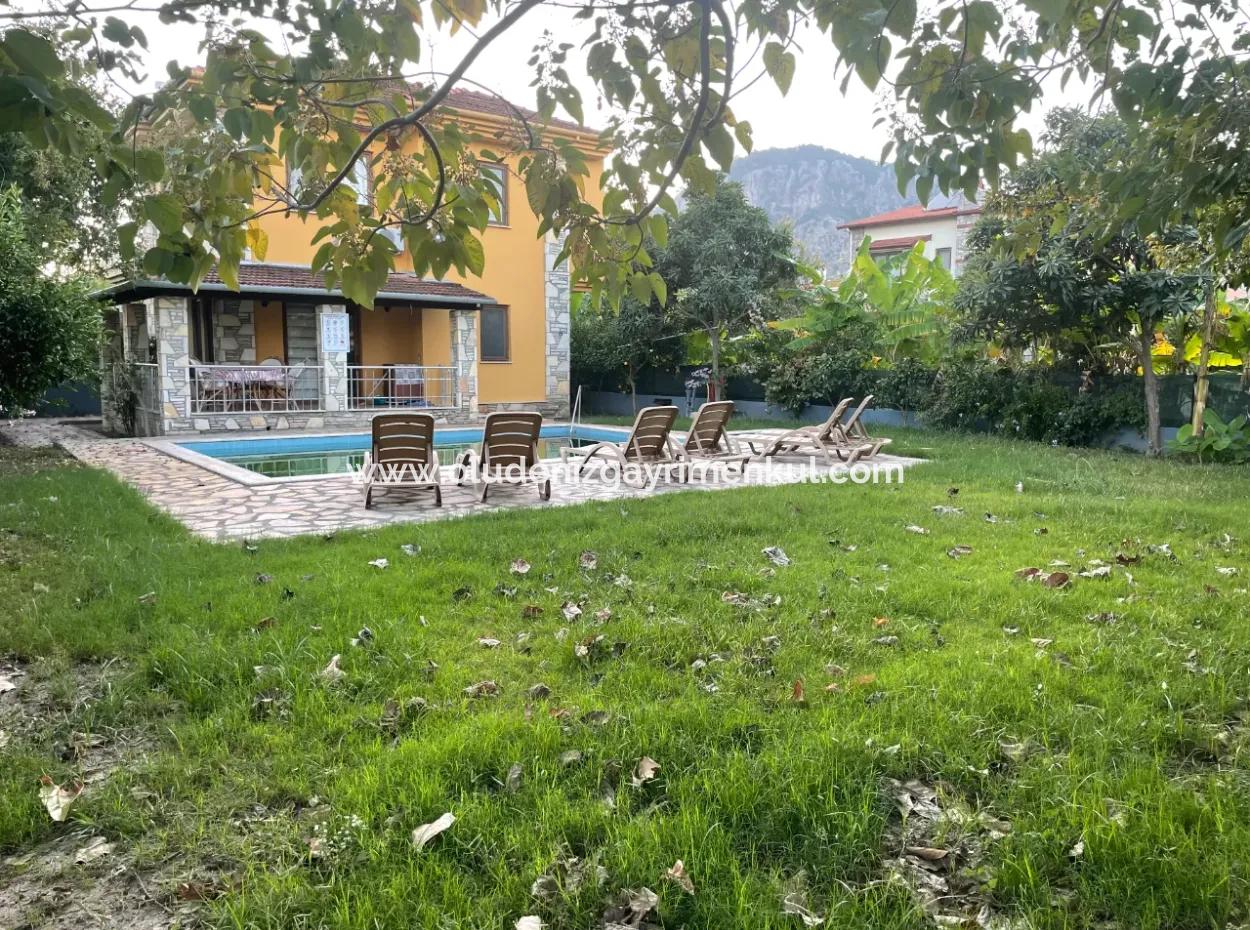 Dalyan Gülpinar 500M2 Grundstück In Ecke Zum Verkauf 3 1 Villen