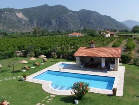 Immobilien Zum Verkauf, Dalyan 12,338M2 Grundstück Luxus-Villa Zum Verkauf In