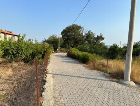 Grundstück Zum Verkauf In Çandır Mit Zustimmungsteilung 1160M2 Im Bebauten Gebiet Des Dorfes