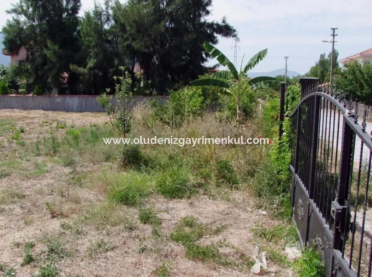 676M2 Plot For Sale In Dalyan For Sale Dalyan At The Corner Of