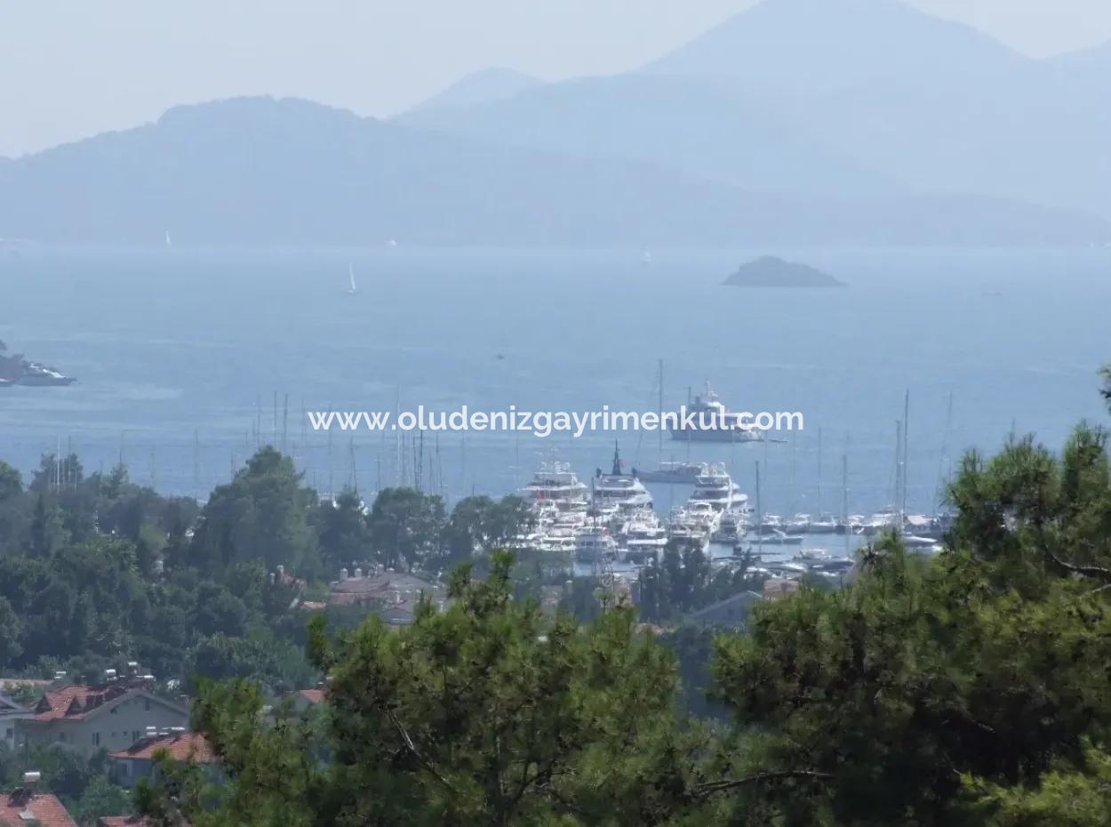 Land For Sale In Gocek Fethiye Göcekde 2017M2 Land For Sale With Full Sea View