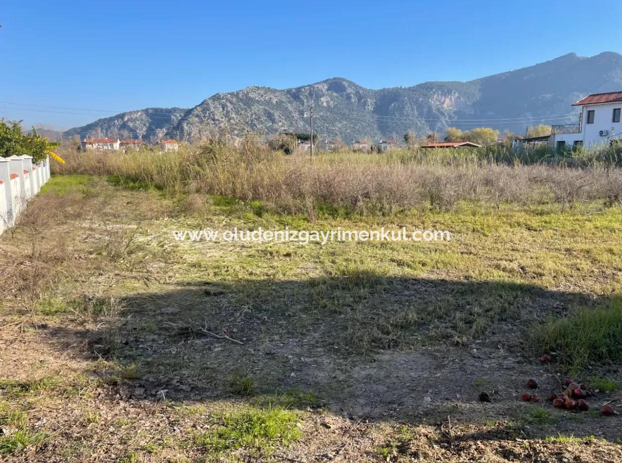 Dalyan 1000M2 Köşebaşı Land For Sale