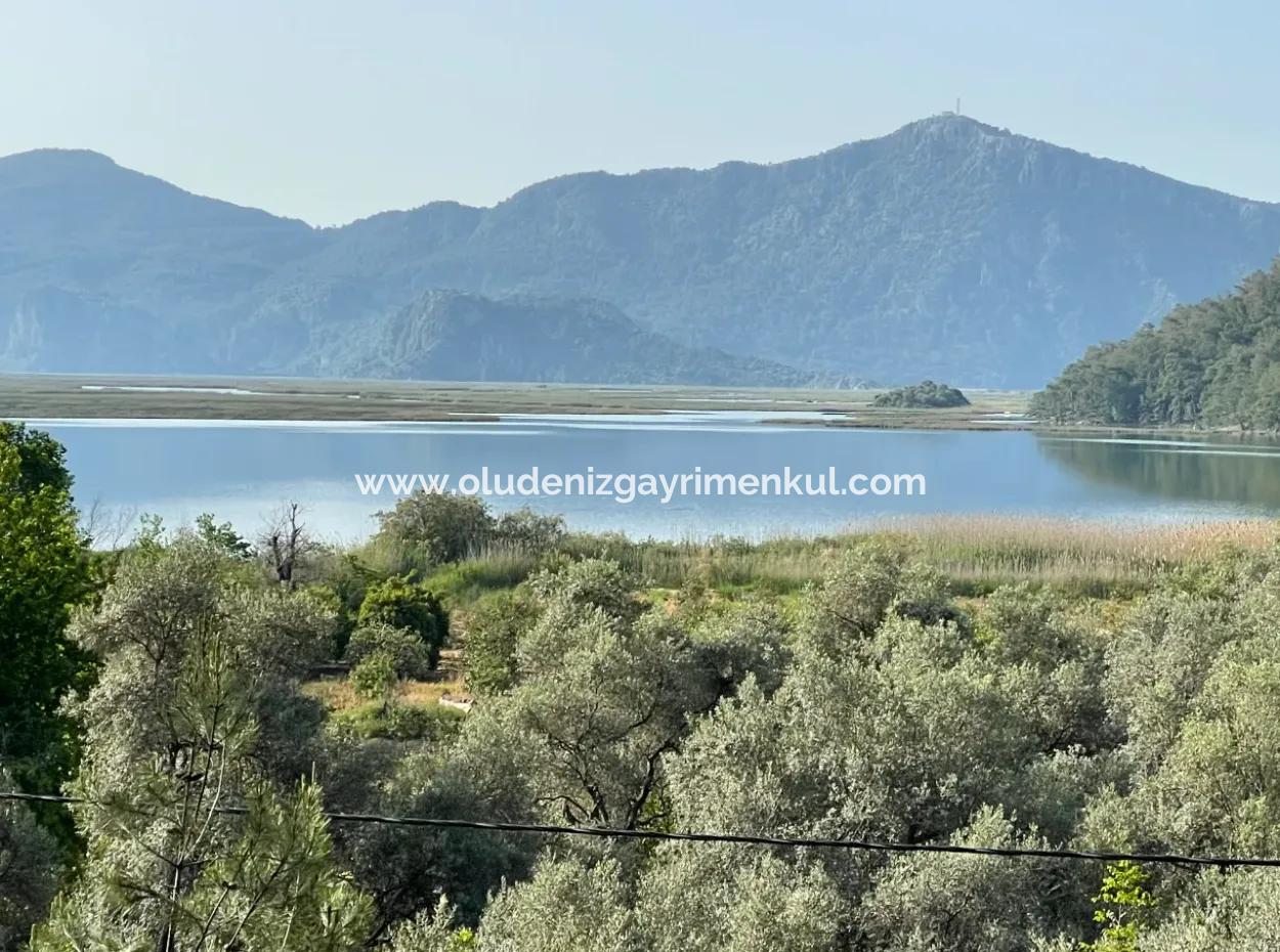 1,136M2 Field Plot For Sale With Çandır Lake View