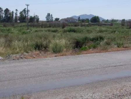 Commercial Plot 2500M2 Plot For Sale Bargain For Sale In Fethiye From The Main Road To Zero