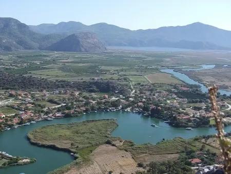 Maras In Dalyan For Sale Dalyan 7300M2 %5 Land Plot For Sale