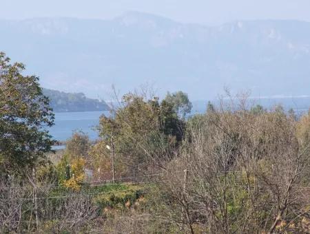 6850M2 Zoning Land With Sea View In Çamlı