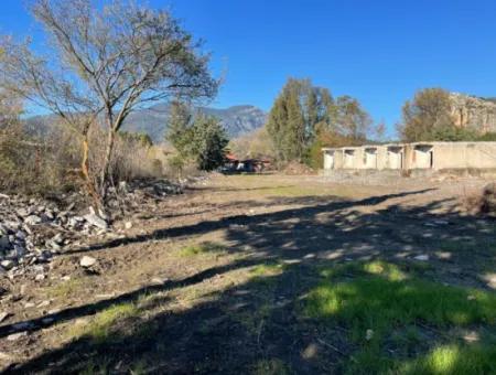 Land For Sale In Dalyan Gülpınar On The Main Road 9,037M2