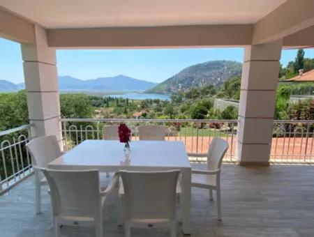 4 2 Villa Houses For Sale With Sea View In Çandır