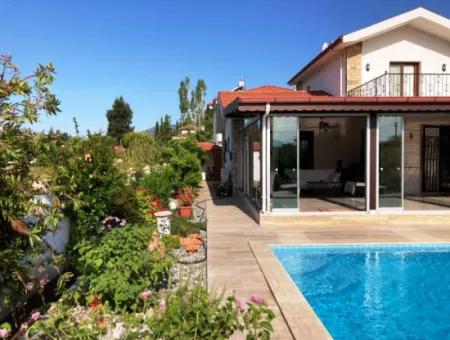 Villa For Sale Detached For 501M2 Land In Dalyan