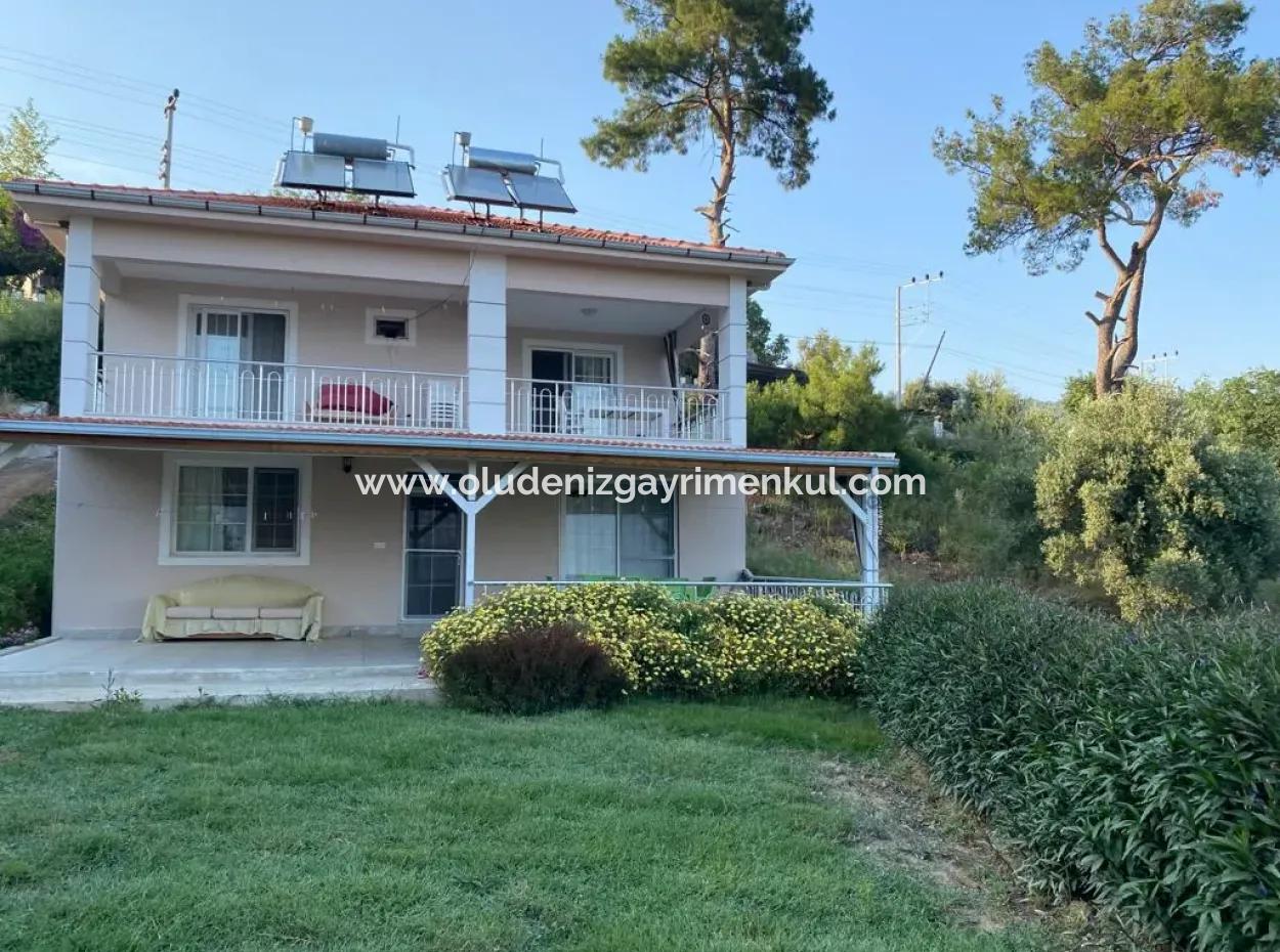 Çandır Deniz Manzaralı Satılık 4+2 Villa Ev