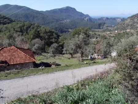 Gökbelde Satılık Tarla Arsadeniz Manzaralı Satılık Arsa