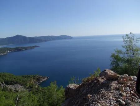 Ekincik Çandır Arasın'da Deniz Manzaralı Kelepir Emlak Satılık Arsa