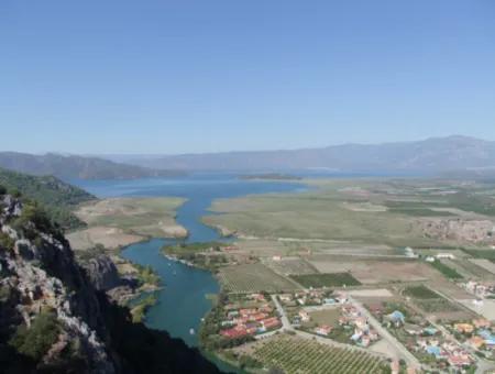 Dalyan Kanala Sıfır Satılık 5472M2 Arsa