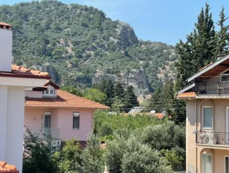 Dalyan Maraş'da Kral Mezarları Manzaralı Satılık Villa